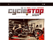 Tablet Screenshot of cyclestopusa.com